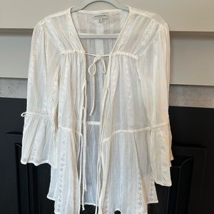 Earthbound Tie Front Blouse